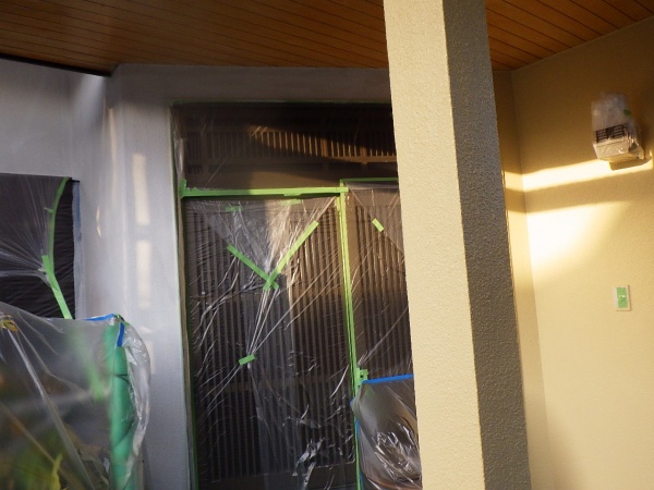 本日の施工後の状態です