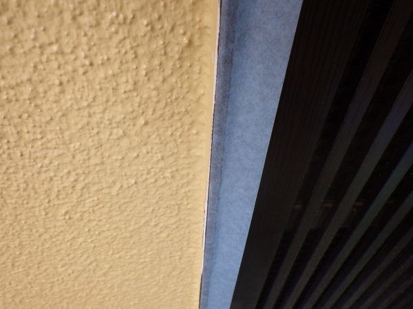 補修用養生をしました