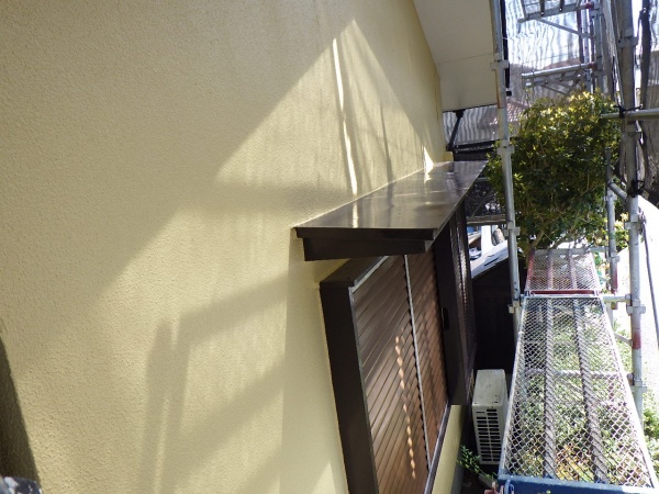 霧よけ塗装の完工です