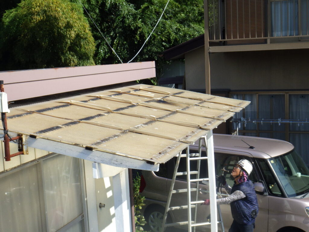 施工前の屋根の状態です