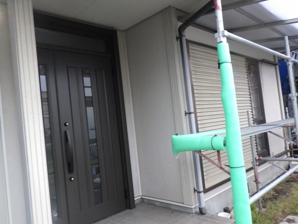 本日の施工後の状態です