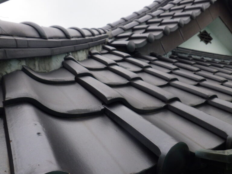 施工前の大屋根の状態です