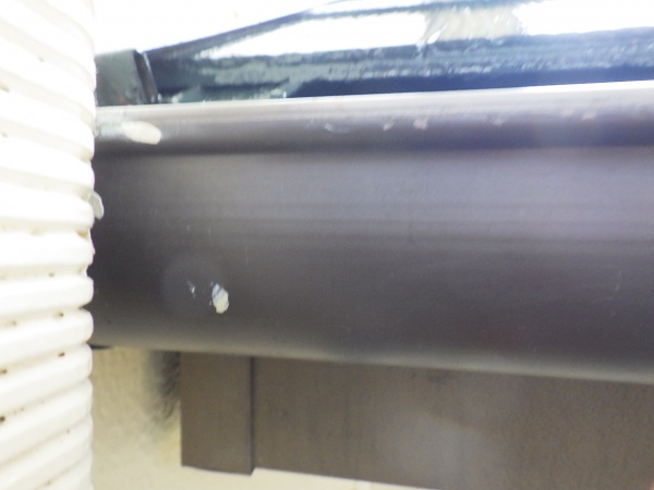 外壁塗装の清掃中です