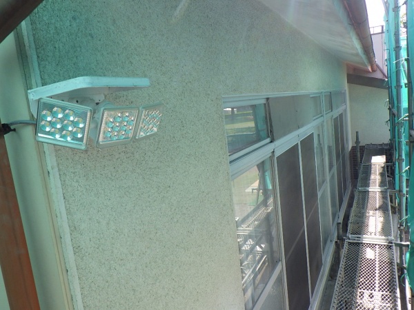 施工前の外壁面の状態です