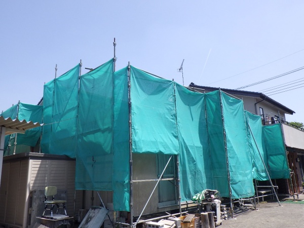 施工前全景です