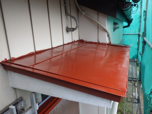 錆止め塗装が終了しました