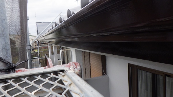 雨樋と板金部の完工です