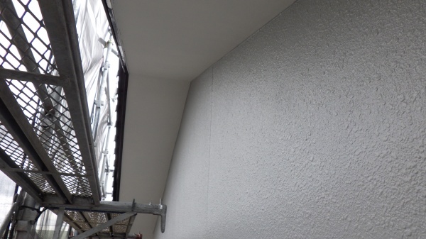 軒天部の完工です