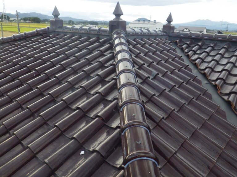 大屋根の完工です