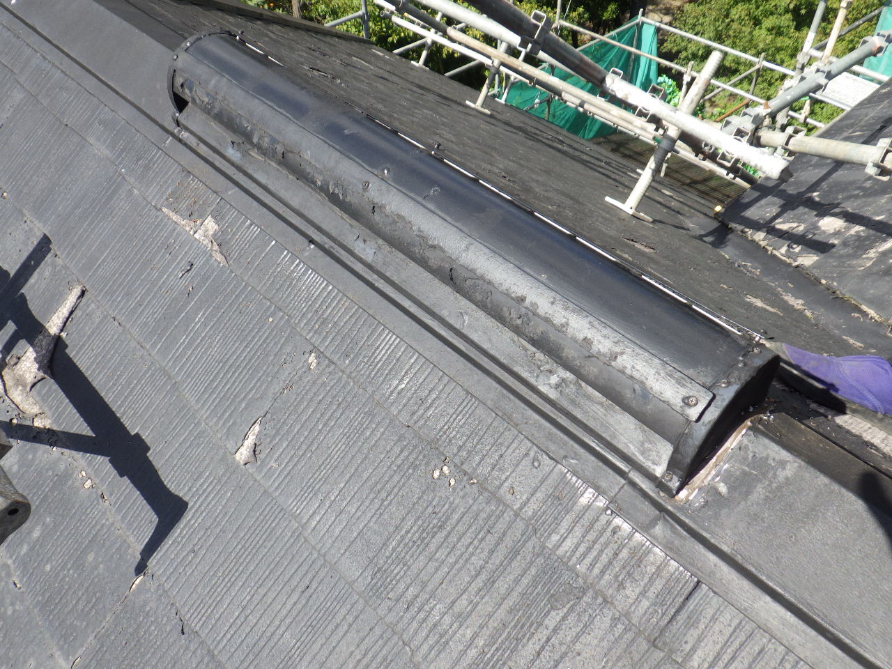 施工前の屋根の状態です