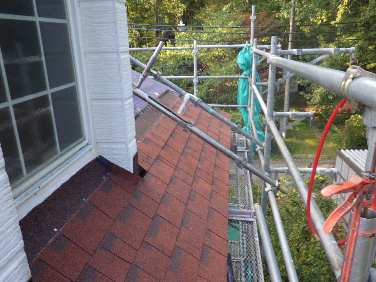 本日の施工後の状態です