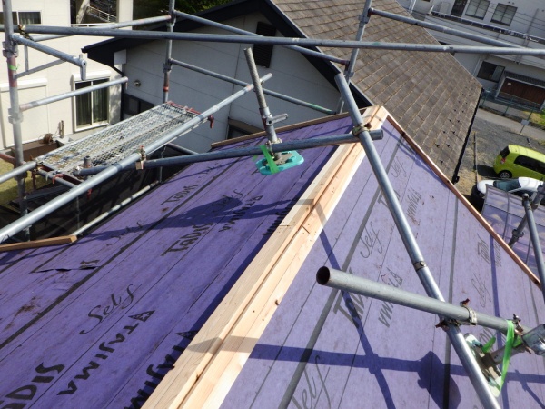 施工前の屋根の状態です