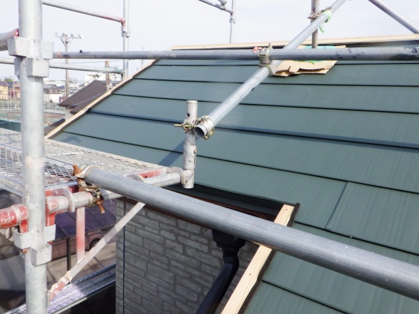 ケミカル面戸の取り付け終了です