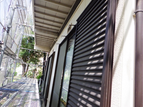 施工前のテラスの状態です