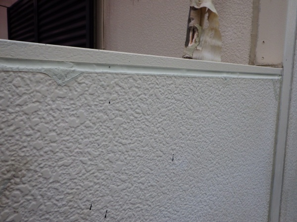 シーリングが終了しました