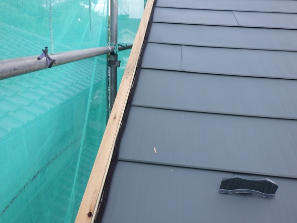 ケミカル面戸を取り付け終了です