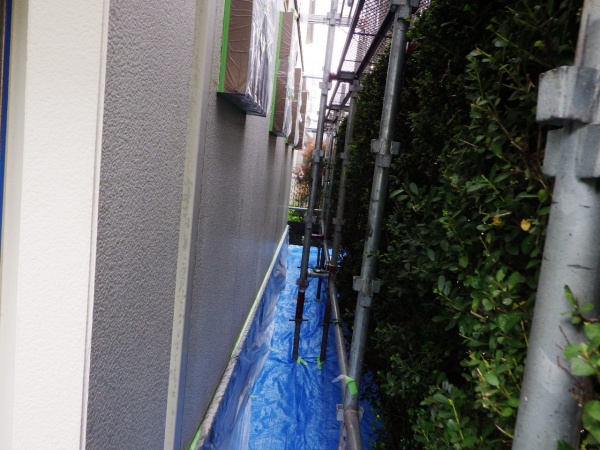 土間養生をしました