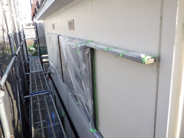 雨戸の養生をしました