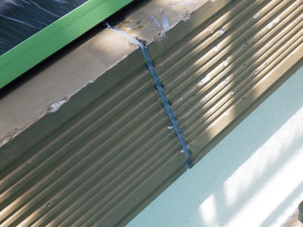 シーリングが終了しました