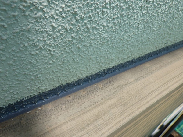 シーリングが終了しました