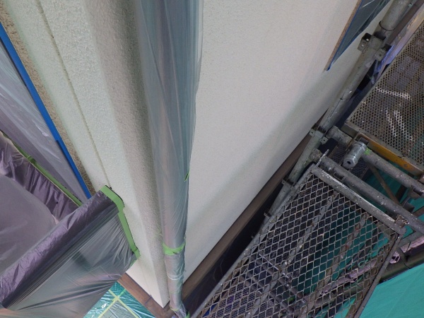 塗装用の養生をしました