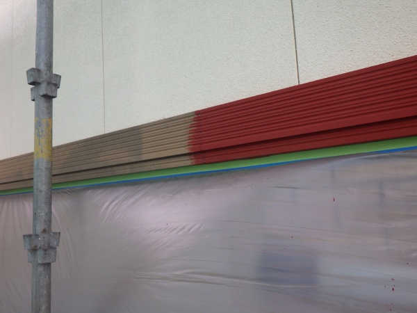 本日の施工後の状態です