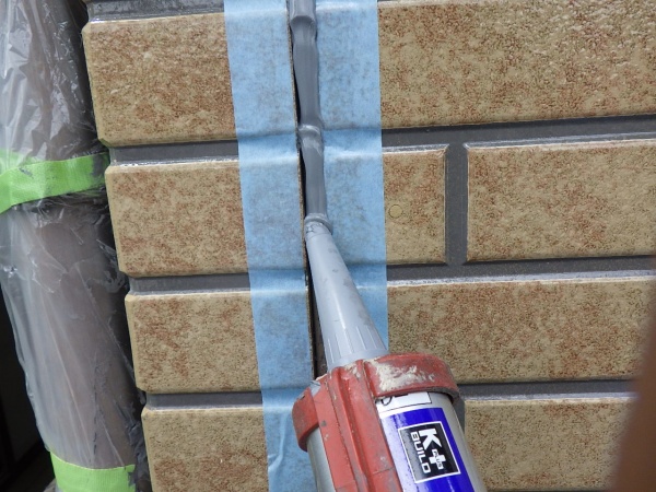 シーリングを打ちました