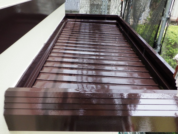 上塗り終了です