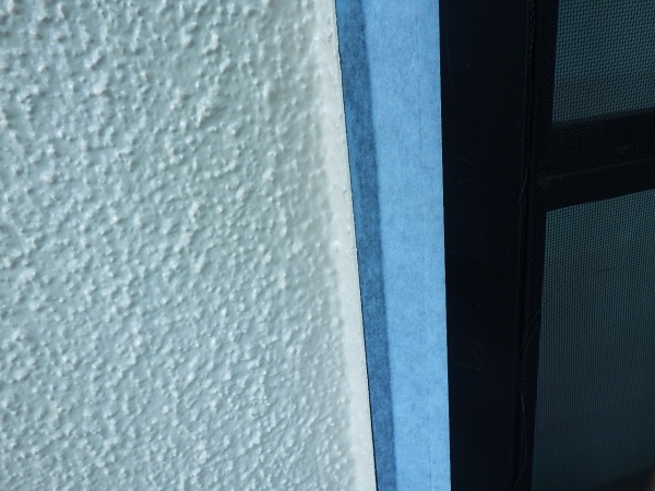 ダメ直しの養生をしました