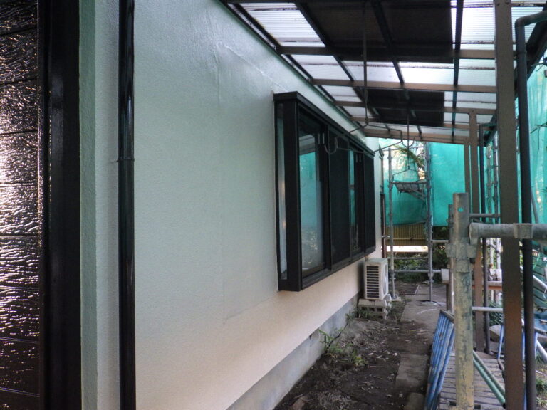 施工後の外壁の状態です