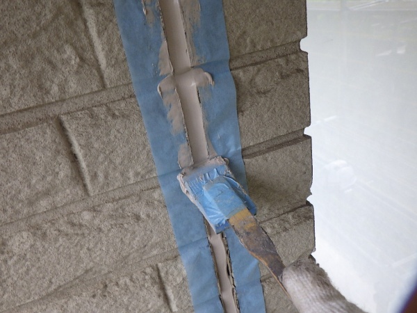 小手で均し中です