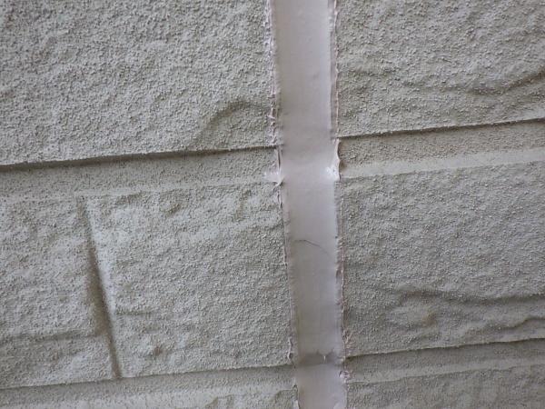 シーリング養生を剥がしました