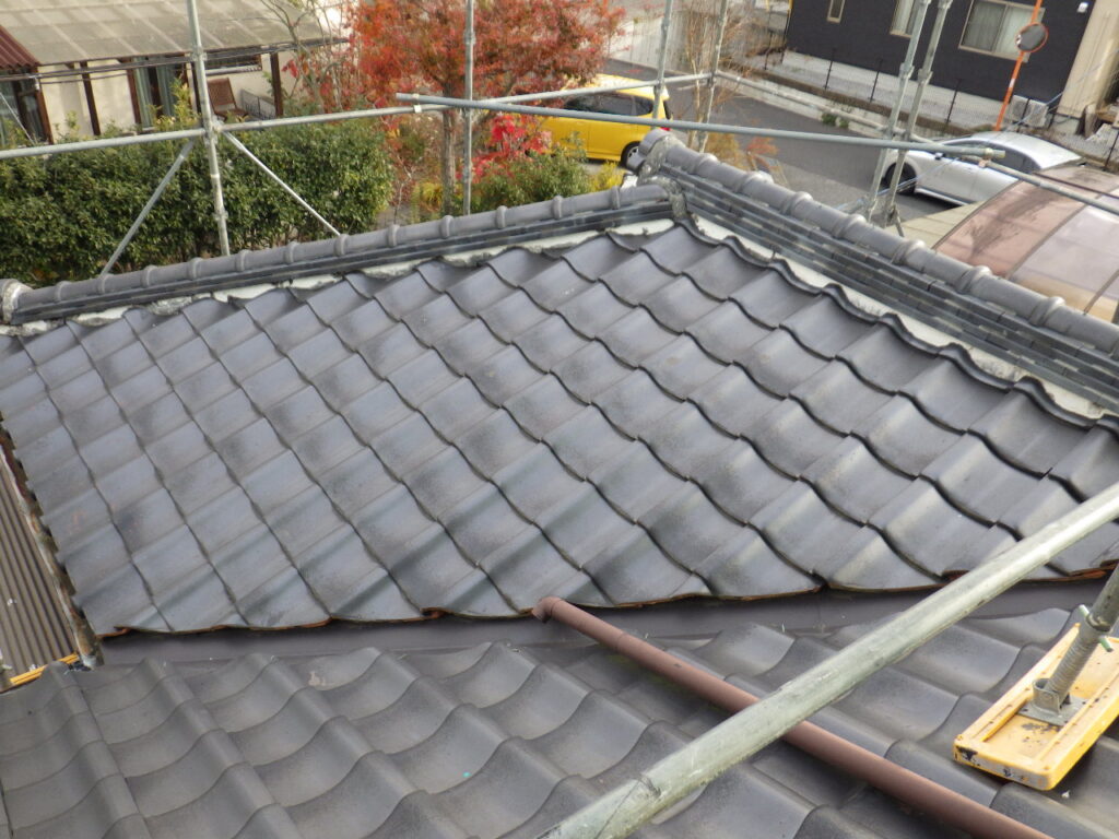 施工前の屋根の状態です