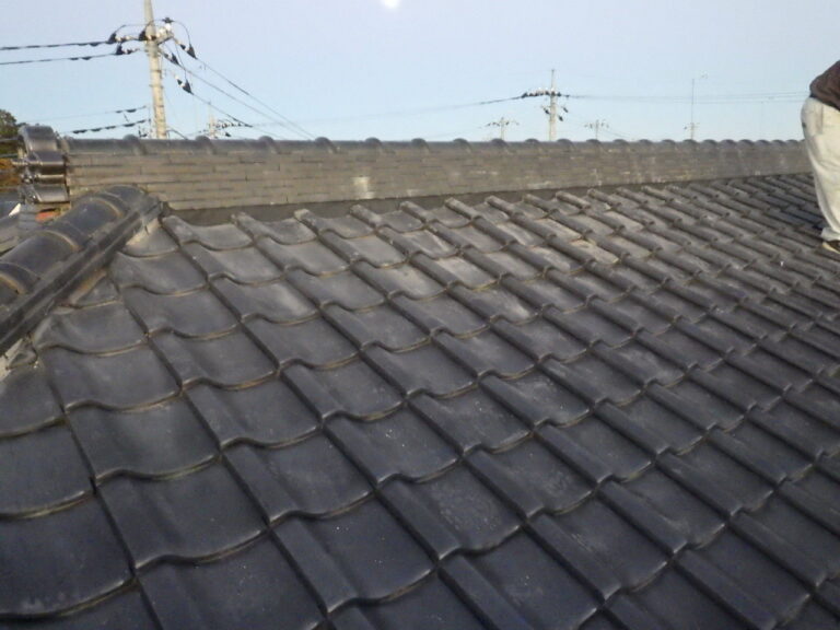 施工後の屋根の状態です