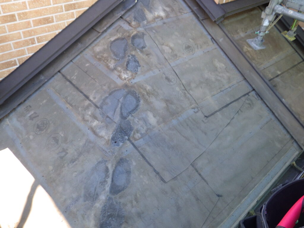 瓦撤去終了です