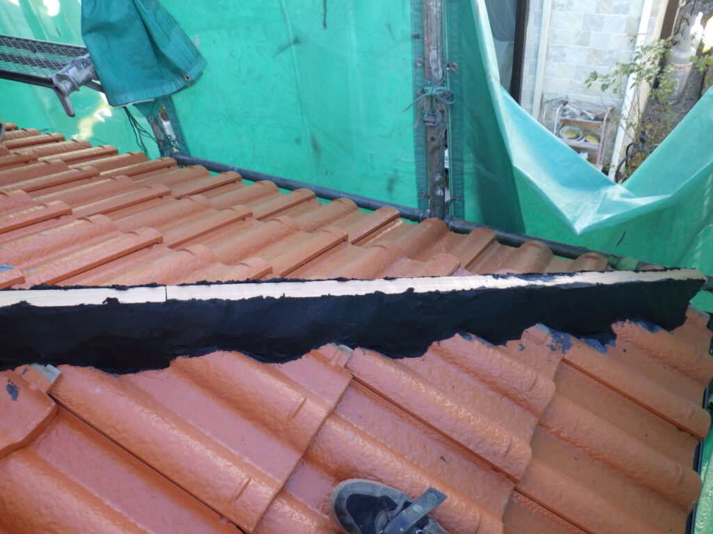 台面作り終了です