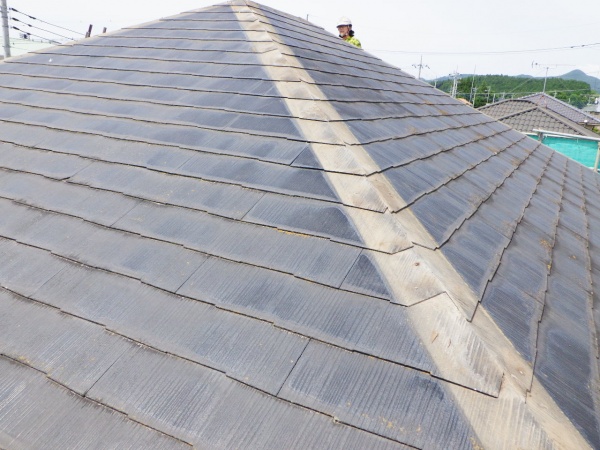 棟木の撤去終了です