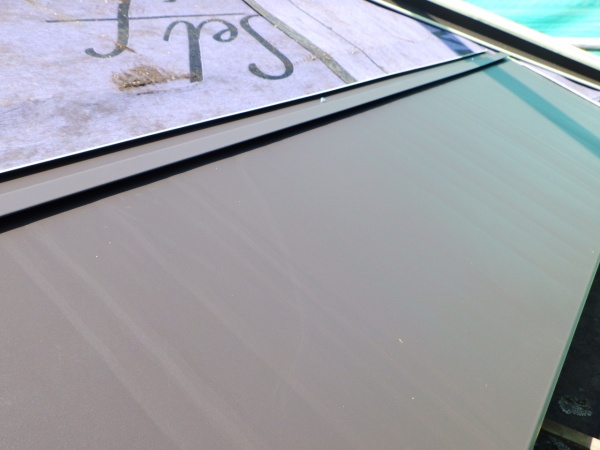 １段目の貼り付けが終了しました