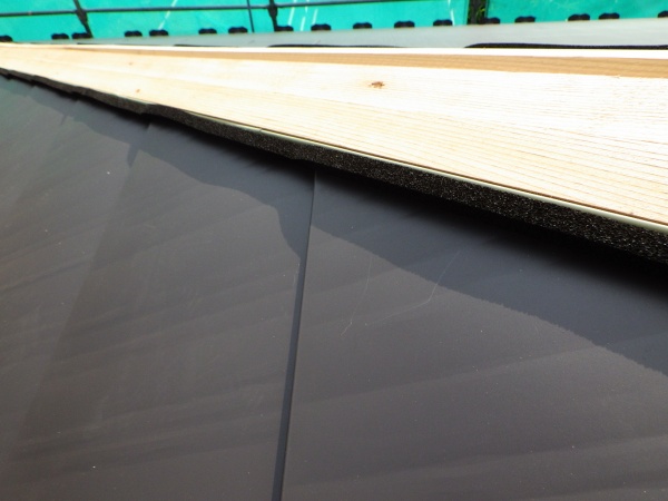 ケミカル面戸の取り付け終了です