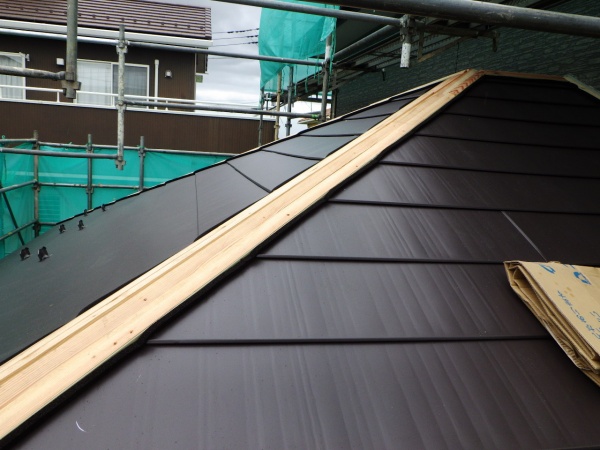 ケミカル面戸の取り付け終了です