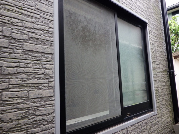 風呂場面格子を撤去しました