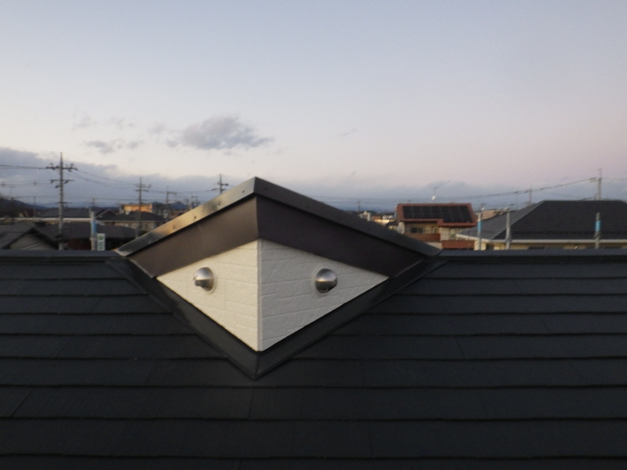 屋根全体との調和確認