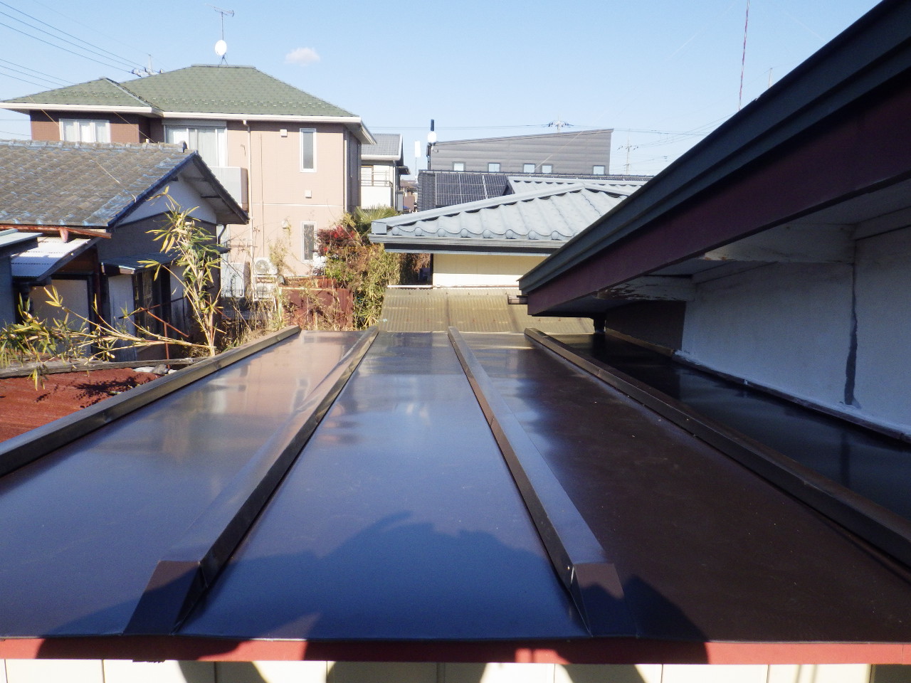 カッパの取り付けが終了しました