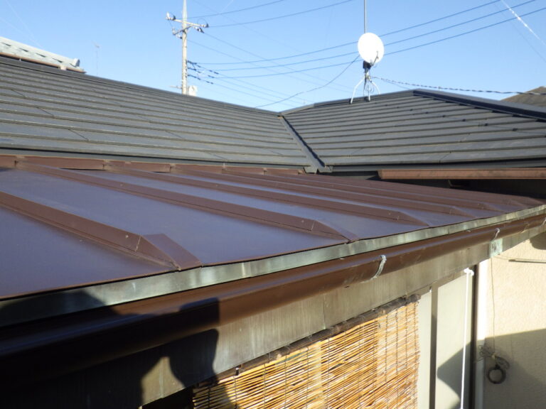 施工後の屋根です