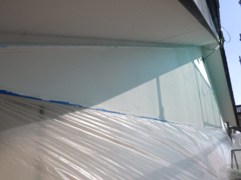 １回目塗装完了