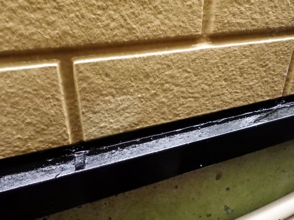 外壁の補修後の状態です