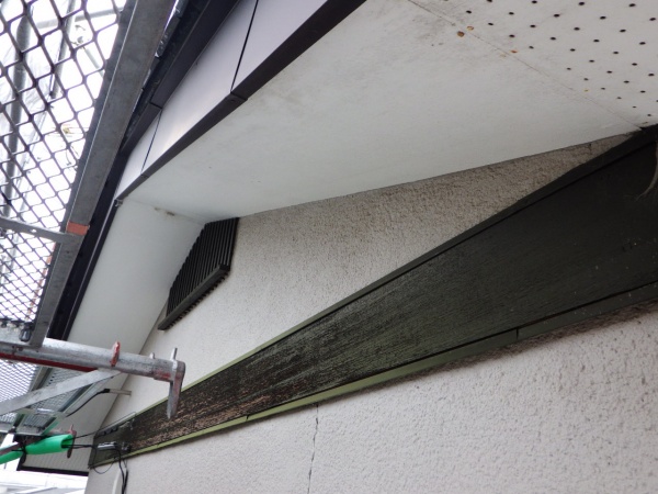 施工前の外壁面の状態です