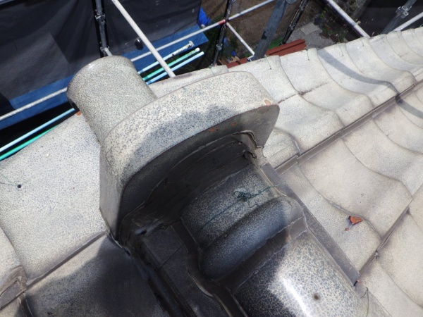 施工前の漆喰の状態です