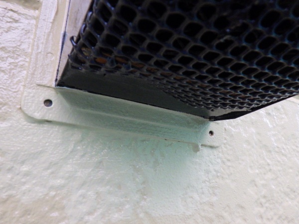 外壁の補修終了です