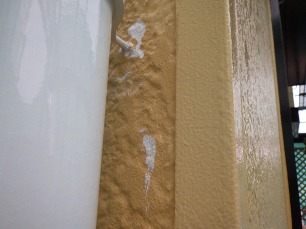 外壁補修前です